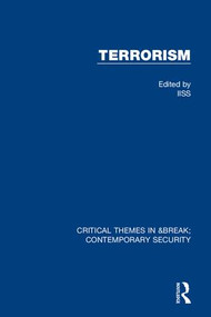 Terrorism (IISS) by International Institute for Stragetic Studies, 9781138190047