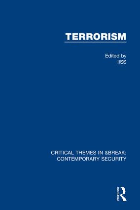 Terrorism (IISS) by International Institute for Stragetic Studies, 9781138190047