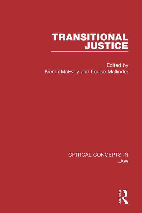 Transitional Justice by Kieran Mcevoy, Louise Mallinder, 9780415719919