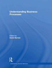 Understanding Business Processes by David Barnes, 9780415238618