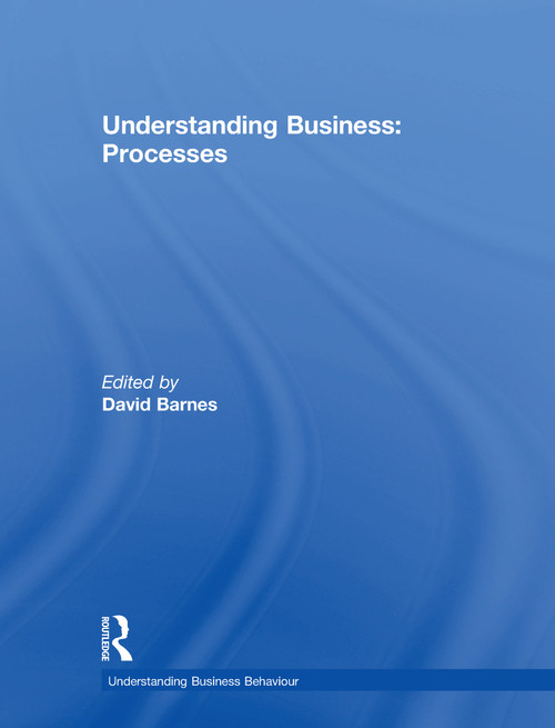 Understanding Business Processes by David Barnes, 9780415238618