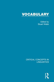Vocabulary by Stuart Webb, 9781138838604