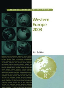 Western Europe 2003 by Europa Publications, Juliet Love, Jillian O'Brien, 9781857431520