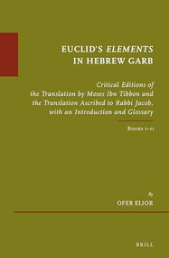 Euclid's Elements in Hebrew Garb by Ofer Elior, 9789004462663