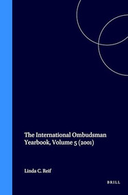 The International Ombudsman Yearbook, Volume 5 (2001) by International Ombudsman Institute, Linda C. Reif, 9789041118738