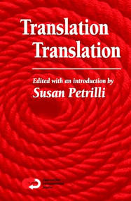 Translation Translation by Susan Petrilli, 9789042009479