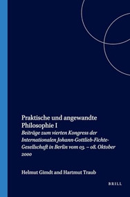 Praktische und angewandte Philosophie I (German Edition) by Helmut Girndt, Hartmut Traub, 9789042010253
