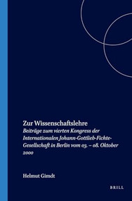 Zur Wissenschaftslehre (German Edition) by Helmut Girndt, 9789042011847