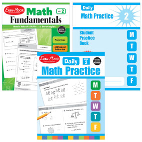 Homeschool Math Bundle, Grade 2 by Evan-Moor Educational Publishers, 9781629389165