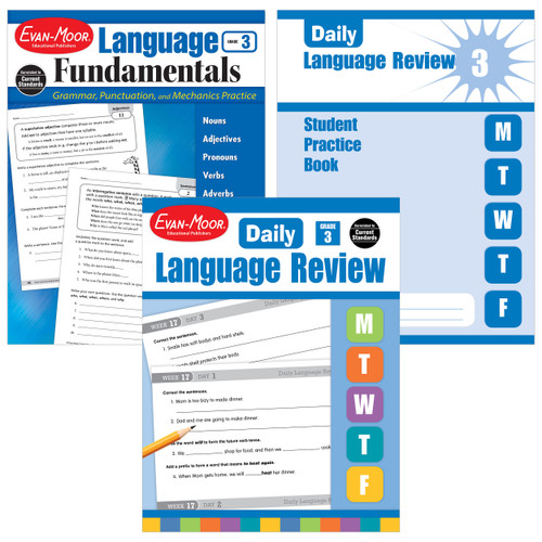 Homeschool Language Bundle, Grade 3 by Evan-Moor Educational Publishers, 9781629389219