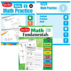 Homeschool Math Bundle, Grade 3 by Evan-Moor Educational Publishers, 9781629389240