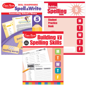 Homeschool Spelling Bundle, Grade 5 by Evan-Moor Educational Publishers, 9781629389387