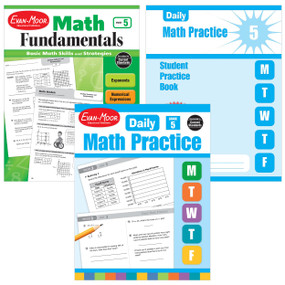Homeschool Math Bundle, Grade 5 by Evan-Moor Educational Publishers, 9781629389400