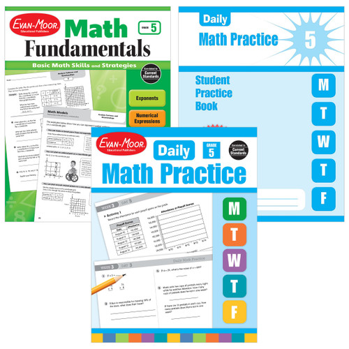Homeschool Math Bundle, Grade 5 by Evan-Moor Educational Publishers, 9781629389400