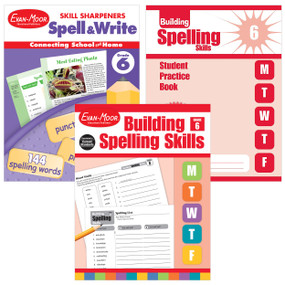 Homeschool Spelling Bundle, Grade 6 by Evan-Moor Educational Publishers, 9781629389462