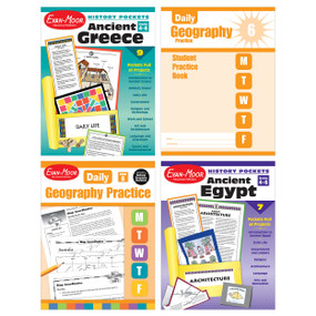 Homeschool Social Studies Bundle, Grade 6 by Evan-Moor Educational Publishers, 9781629389509