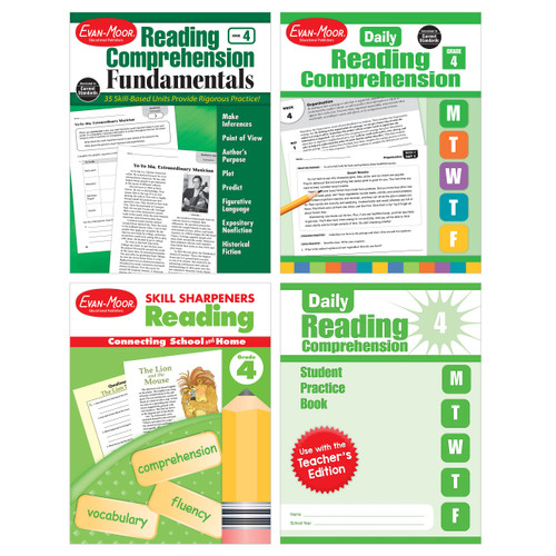 Homeschool Reading Bundle, Grade 4 by Evan-Moor Educational Publishers, 9781645141044