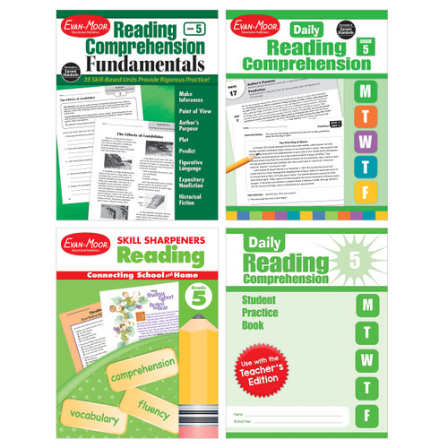 Homeschool Reading Bundle, Grade 5 by Evan-Moor Educational Publishers, 9781645141051