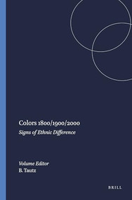 Colors 1800/1900/2000 (Signs of Ethnic Difference) by Birgit Tautz, 9789042019911