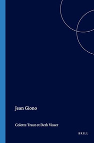 Jean Giono (French Edition) by Colette Trout Hall, Derk Visser, 9789042020290