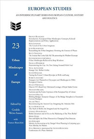 Urban Mindscapes of Europe by Godela Weiss-Sussex, Franco Bianchini, 9789042021044