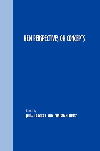 New Perspectives on Concepts by Julia Langkau, Christian Nimtz, 9789042030183