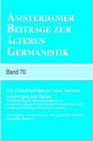 Amsterdamer Beiträge zur älteren Germanistik, Band 70 by Guus Kroonen, Erika Langbroek, Arend Quak, Annelies Roeleveld, 9789042036529