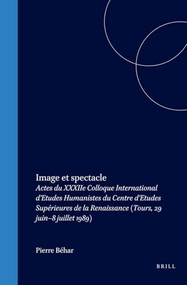 Image et spectacle (French Edition) by Pierre Béhar, 9789051832587