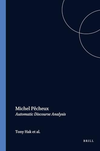 Michel Pêcheux: Automatic Discourse Analysis by Michel Pêcheux, 9789051836455