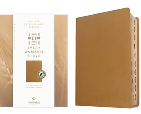 NLT Every Woman's Bible, Filament Enabled (Genuine Leather, Camel, Indexed, Red Letter) by New Living Translation, Tyndale, Naomi Cramer Overton, 9798400503092