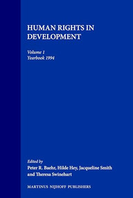 Human Rights in Developing Countries, Yearbook 1994 by Peter R. Baehr, Hilde Hey, Jacqueline Smith, Theresa Swinehart, 9789065448453