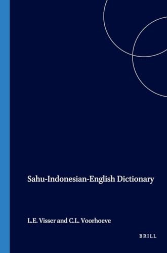 Sahu-Indonesian-English Dictionary by Leontine Visser, 9789067652223