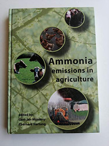 Ammonia emissions in agriculture by Gert-Jan Monteny, Eberhard Hartung, 9789086860296
