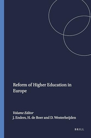 Reform of Higher Education in Europe by J. Enders, H.F. de Boer, D.F. Westerheijden, 9789460915543