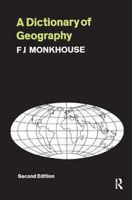 A Dictionary of Geography by John Rice, 9781138518186