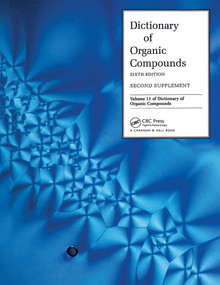 Dictionary Organic Compounds, Sixth Edition, Supplement 2 by John Buckingham, Fiona Macdonald, 9780412541209