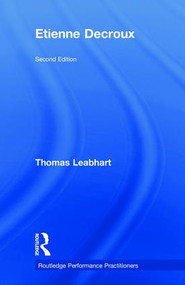 Etienne Decroux by Thomas Leabhart, 9781138598799