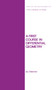 A First Course in Differential Geometry by Izu Vaisman, 9780824770631