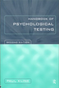 Handbook of Psychological Testing by Paul Kline, 9780415211581