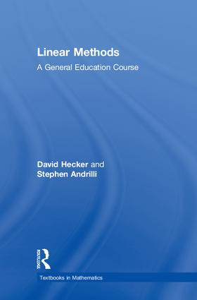 Linear Methods (A General Education Course) by David Hecker, Stephen Andrilli, 9781138062924