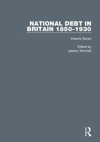 National Debt in Britain 1850-1930 by Jeremy Wormell, 9780415195782