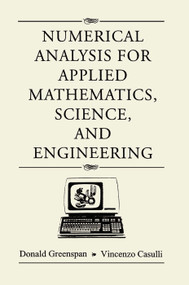Numerical Analysis by Donald Greenspan, 9780367091279