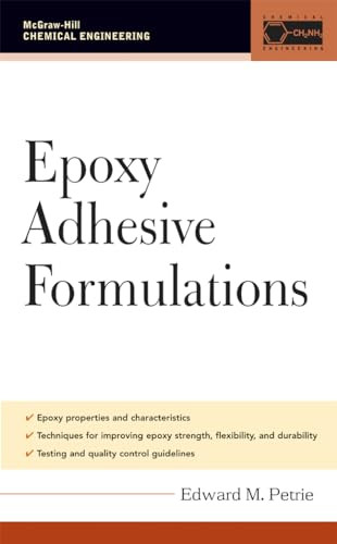 Epoxy Adhesive Formulations by Edward M. Petrie, 9780071455442