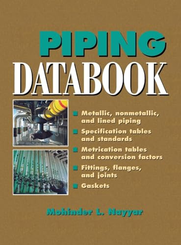 Piping Databook by Mohinder L. Nayyar, 9780071364515