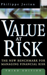 Value at Risk, 3rd Ed. (The New Benchmark for Managing Financial Risk) by Philippe Jorion, 9780071464956
