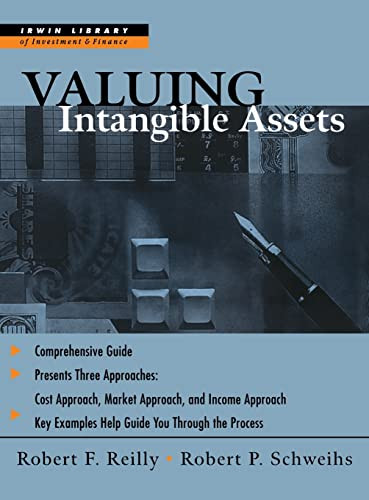 Valuing Intangible Assets by Robert P. Schweihs, Robert F. Reilly, 9780786310654