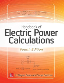Handbook of Electric Power Calculations, Fourth Edition by Surya Santoso, H. Wayne Beaty, 9780071823906