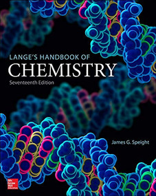 Lange's Handbook of Chemistry, Seventeenth Edition by James Speight, 9781259586095