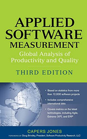 Applied Software Measurement (Global Analysis of Productivity and Quality) by Capers Jones, 9780071502443