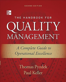 The Handbook of Quality Management 2E (PB) by Thomas Pyzdek, 9781265829230